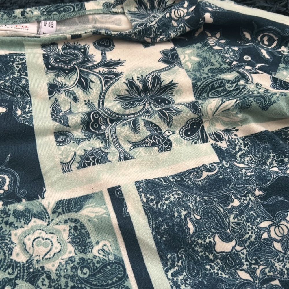 EUC Denim and Co. long sleeve shirt in 2x